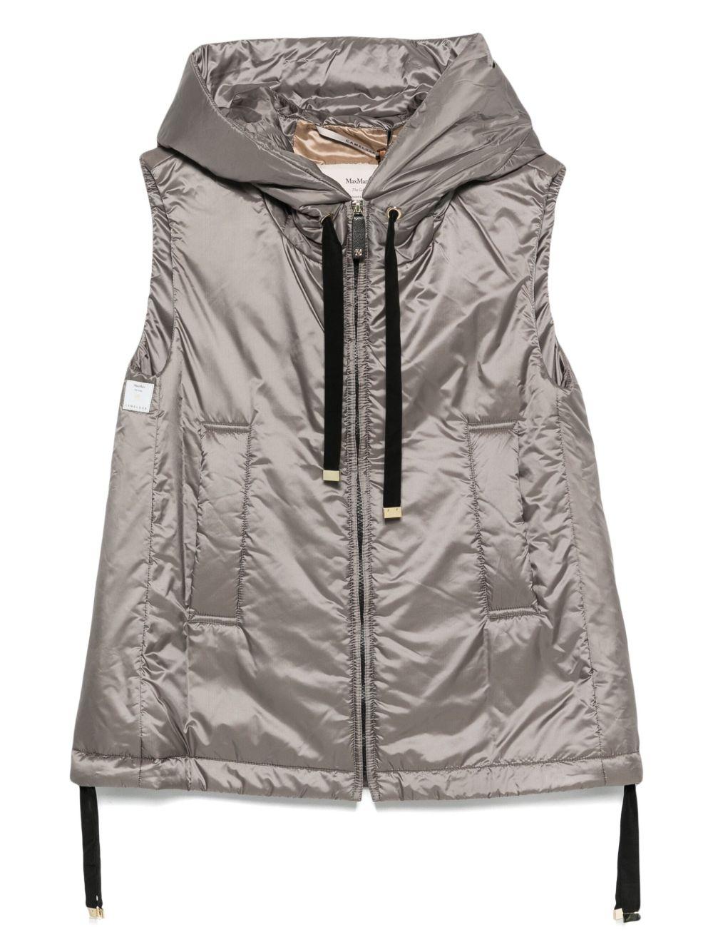 Gilet imbottito - Antracite GREENGOMM10025 024 LAVA 2 MAX MARA THE CUBE