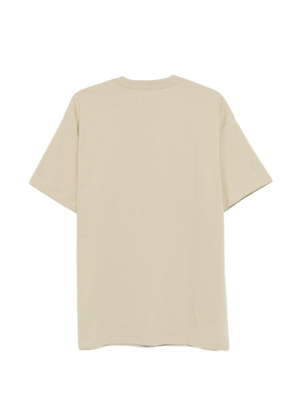 S/S Script Embroidery T-Shirt I030435 3LWXX BARCHAN WHITE CARHARTT WIP