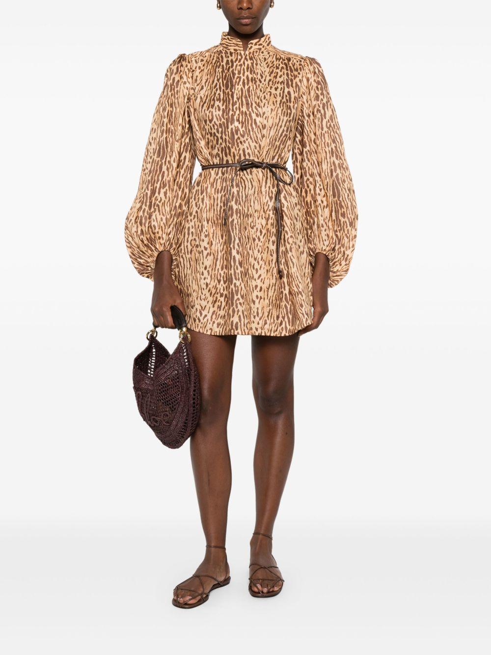 4593DSS255 TAN LEOPARD ZIMMERMANN