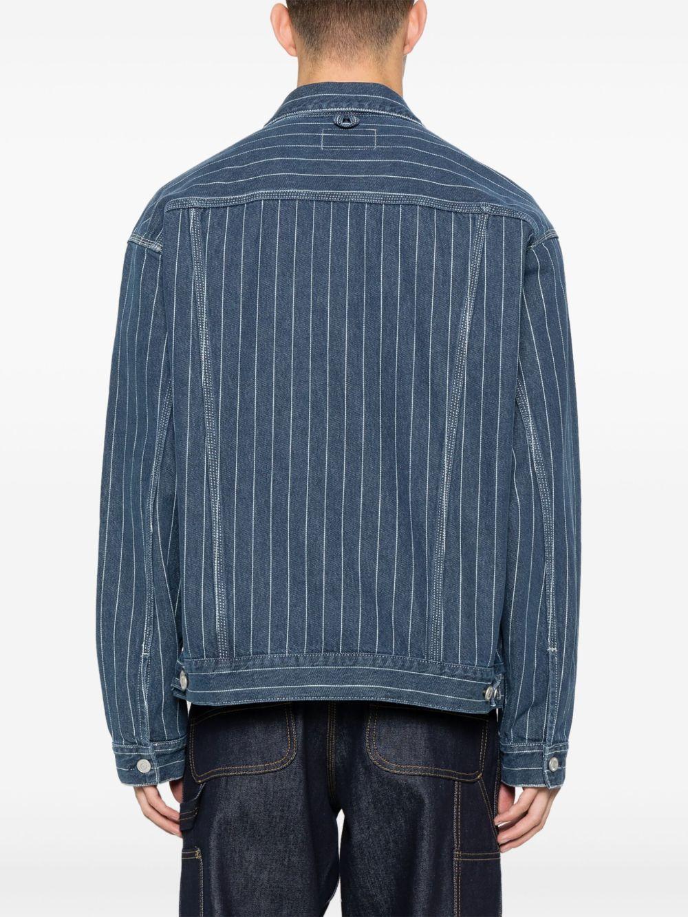 I033011 1XY06 BLUE WHITE STONE WASHED CARHARTT WIP