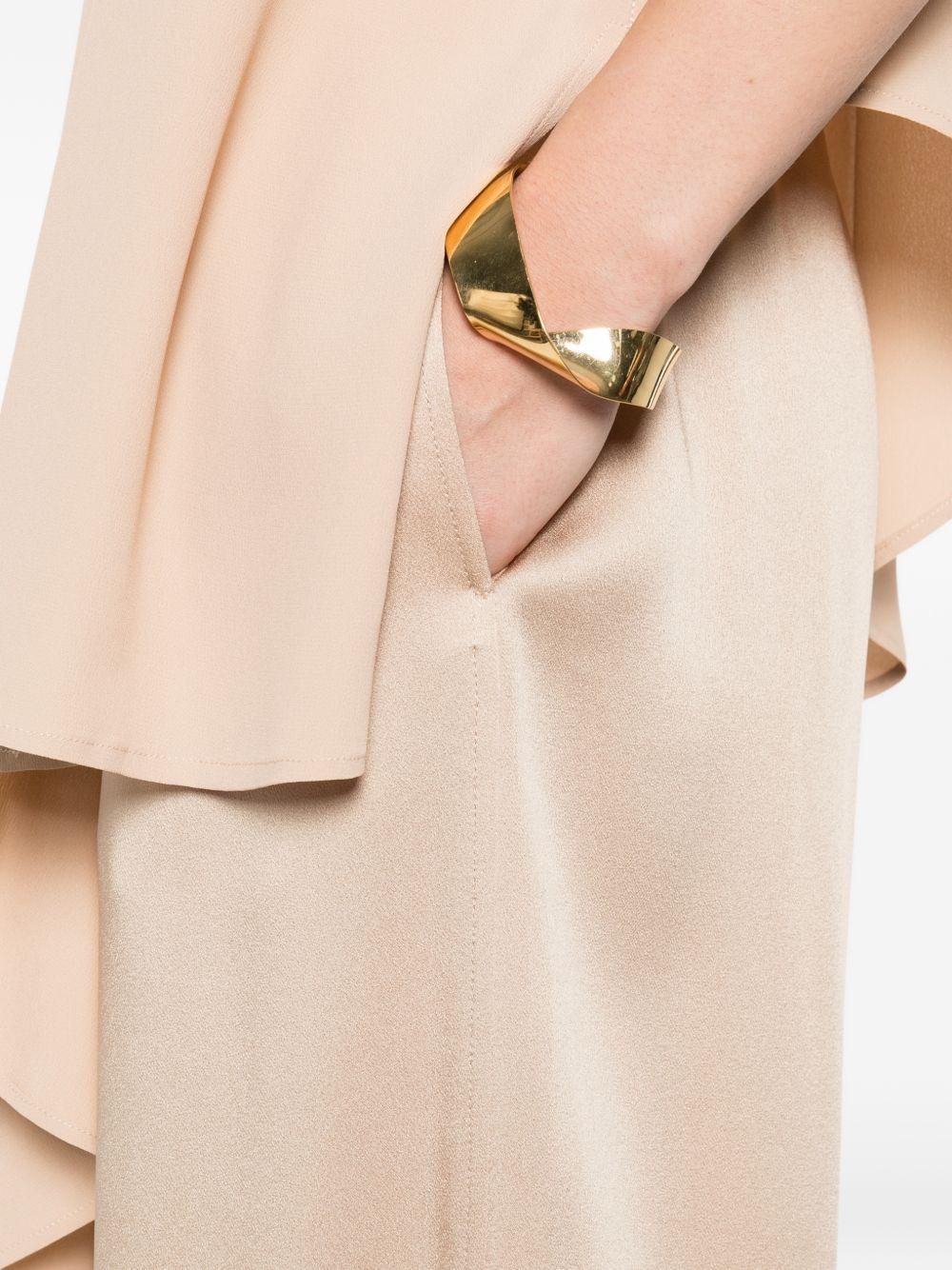 Pantalone Amelia in enver satin PAD266F291D908 ACERO FABIANA FILIPPI