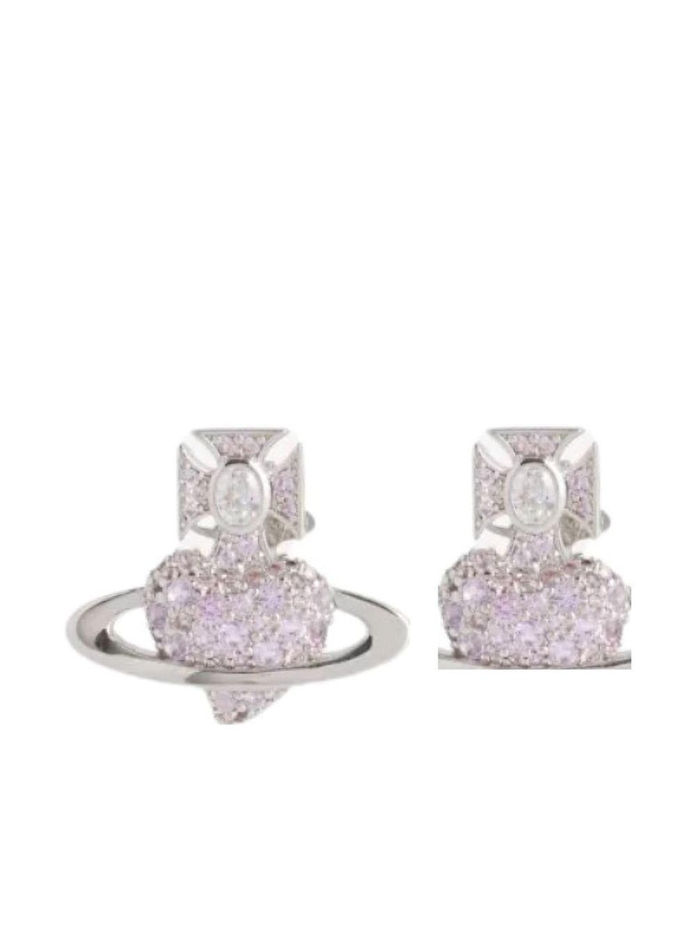 Orecchini Orb 6201036H02P621 P621 PLATINUM LILAC VIVIENNE WESTWOOD