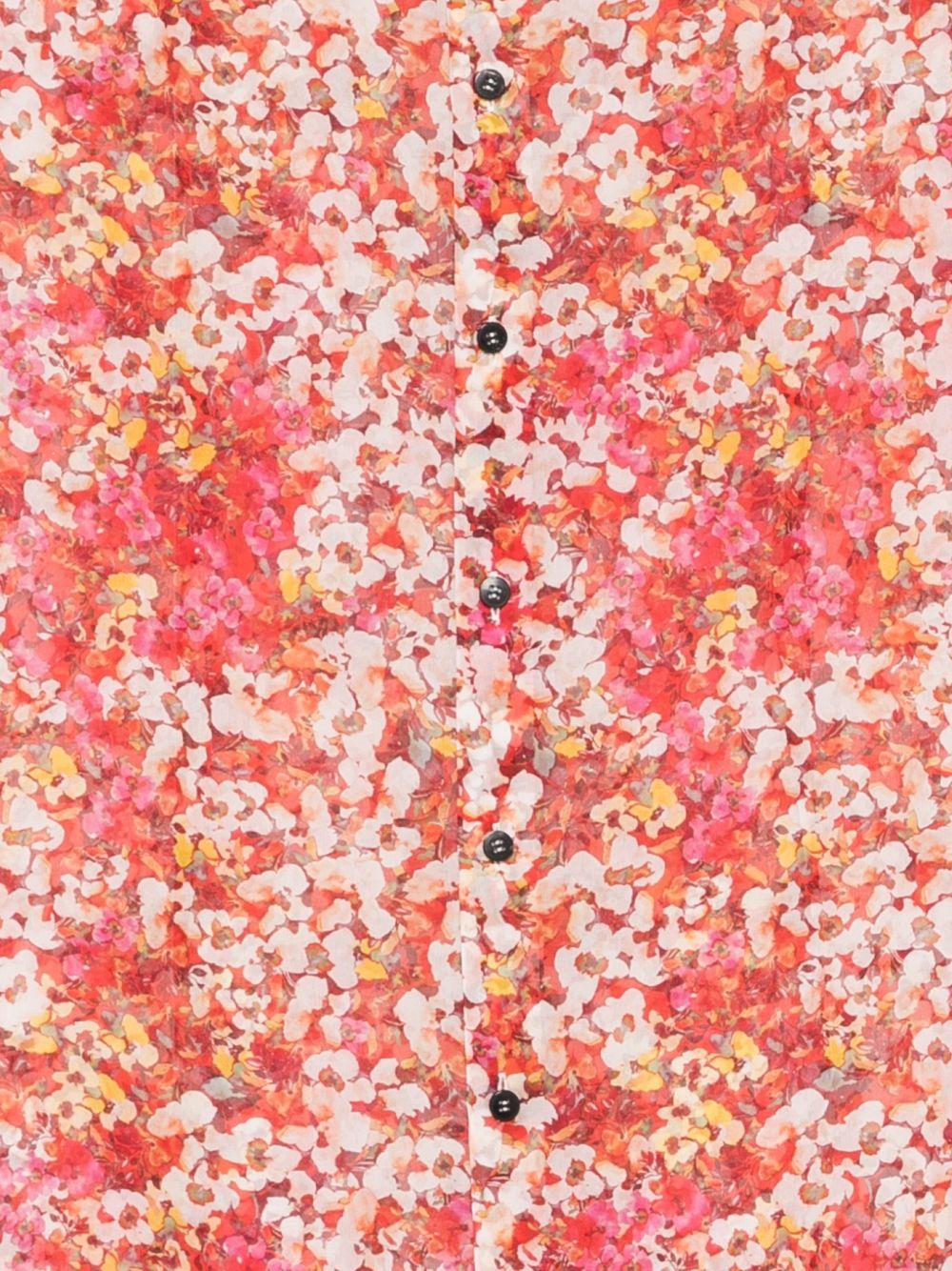 Camicia N°16SM in Chiffon Fiori SS26N16SMU CHIFFON FIORI SAPIO