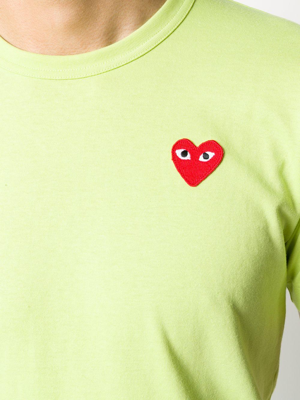 P1T272 2 GREEN COMME DES GARCONS PLAY