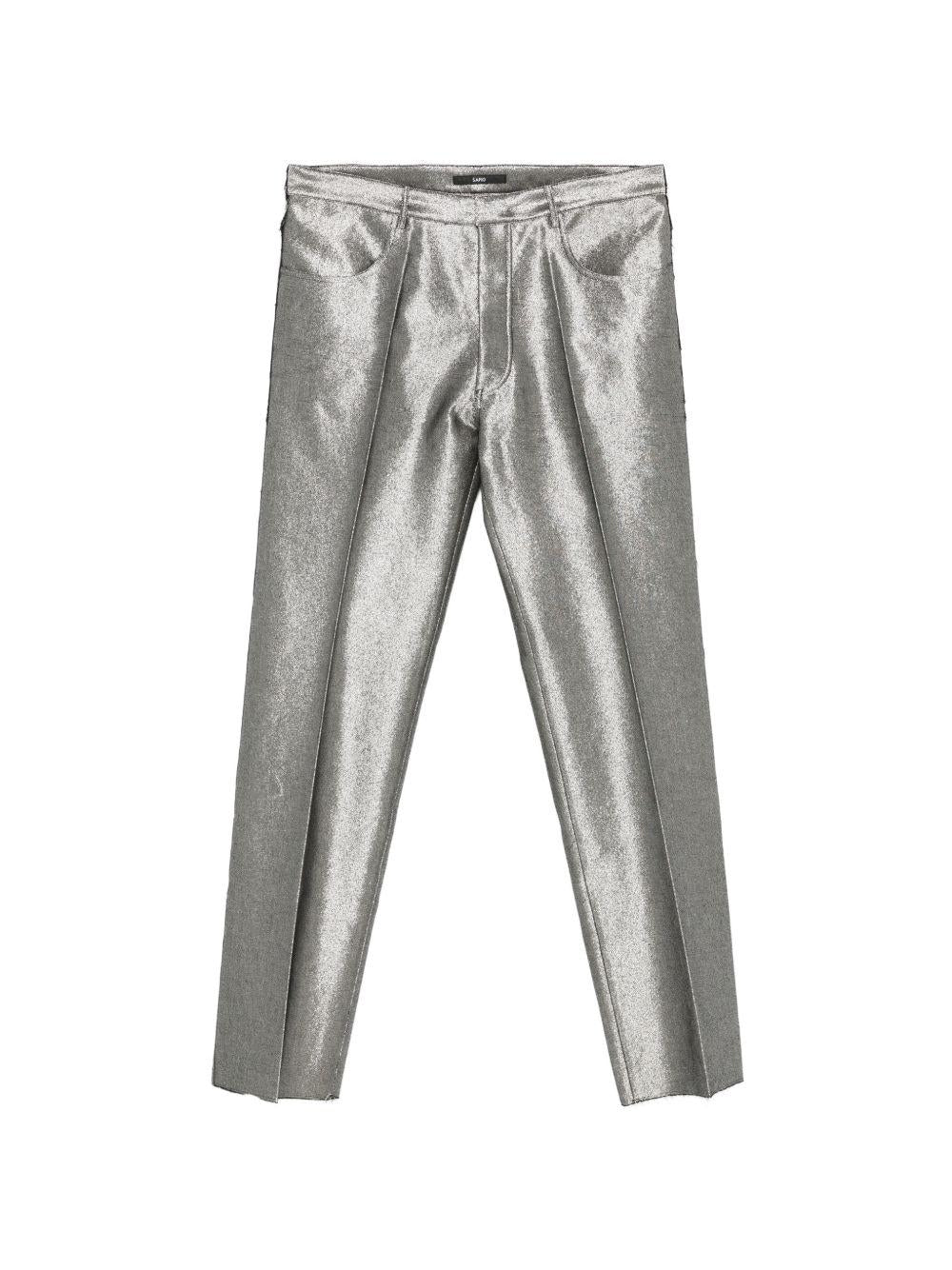 Pantaloni N°9 in Denim Argento SS26N9 DENIM ARGENTO SAPIO