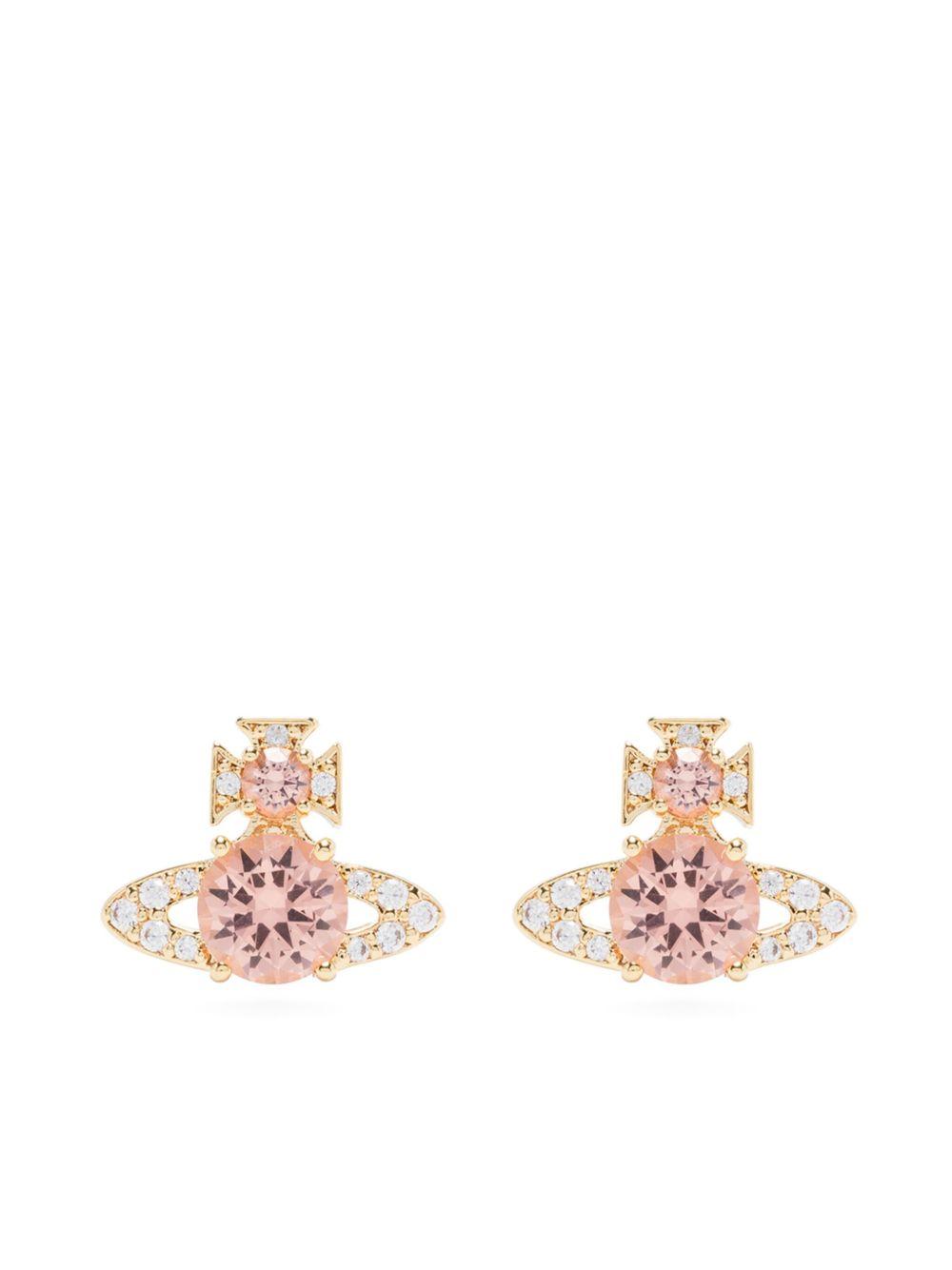 Ismene earrings 6201034M02R863 R863 GOLD PEACH VIVIENNE WESTWOOD