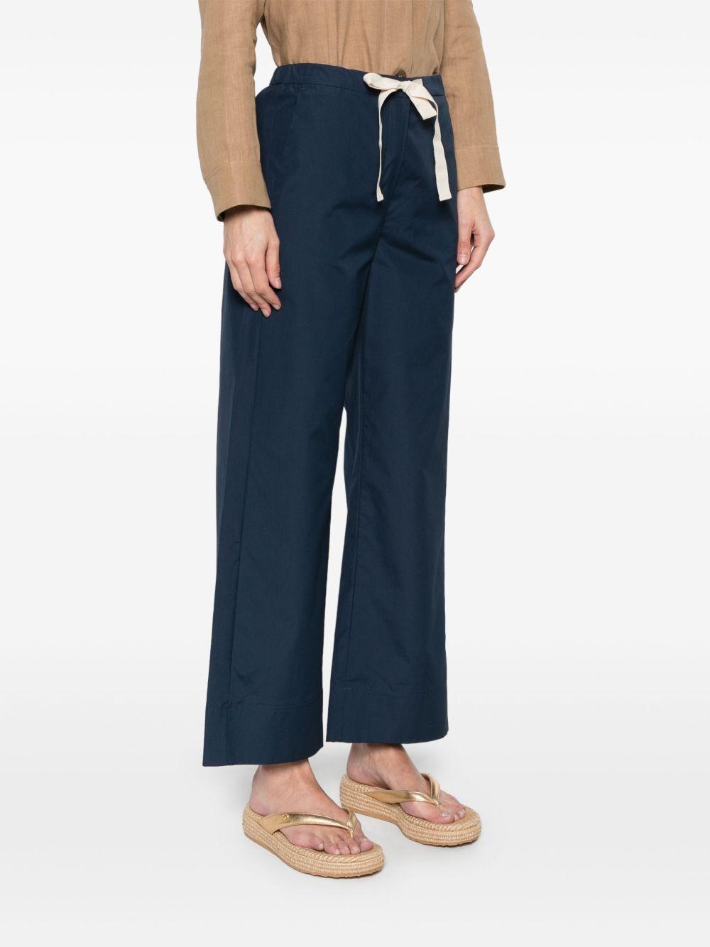 Pantaloni Argento ARGENTOMM10174 051 BLUE THAITI S MAX MARA