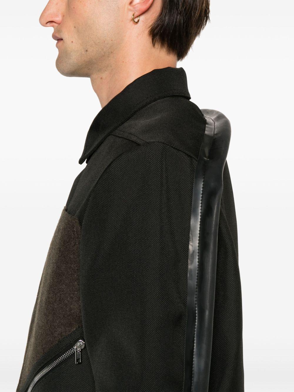 RR02D6743HDUWTY 090409 BLACK BROWN RICK OWENS