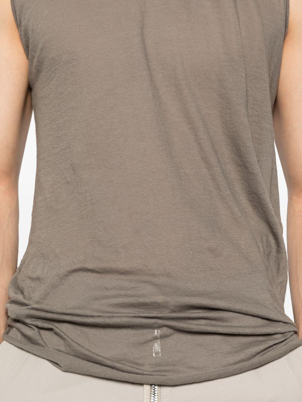 Basic Sleeveless T RU01F2151UC 34 DUST RICK OWENS