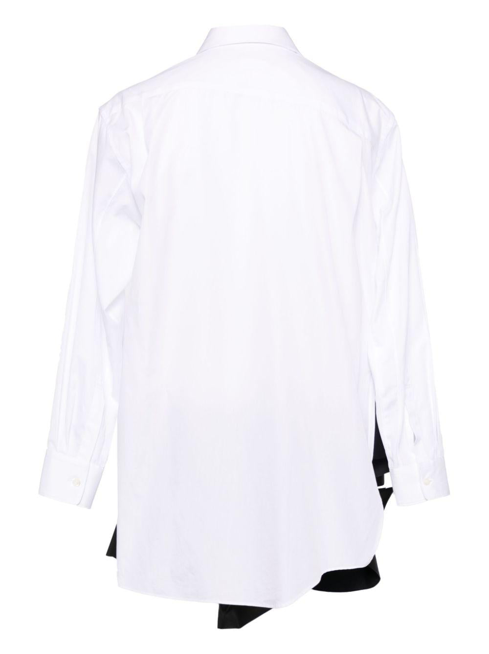 GNB010W24 1 WHITE BLACK COMME DES GARCONS