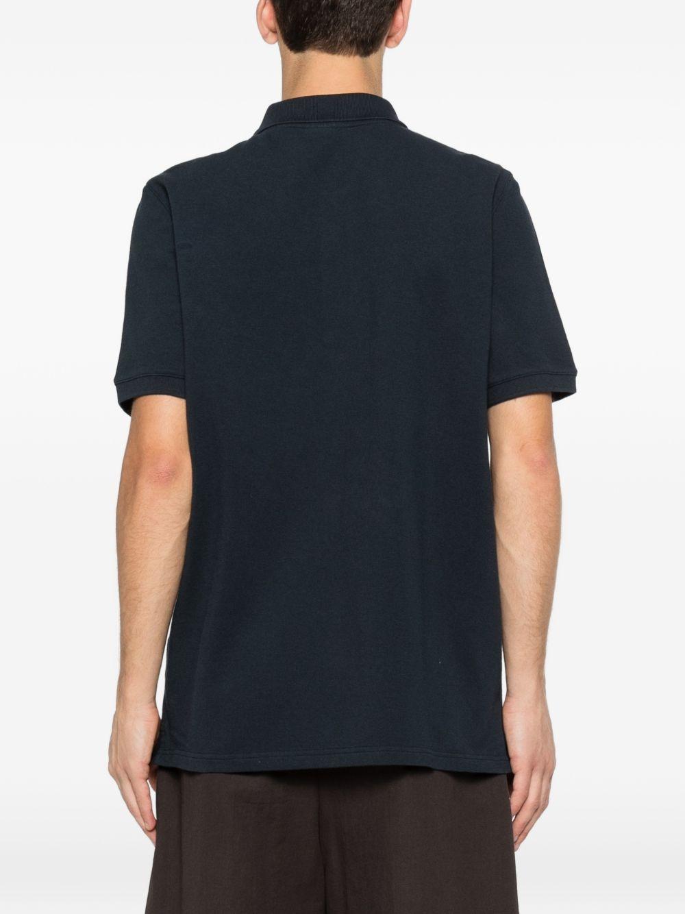 Polo a maniche corte PM00209KP0002 0413 CLASSIC NAVY MAISON KITSUNE
