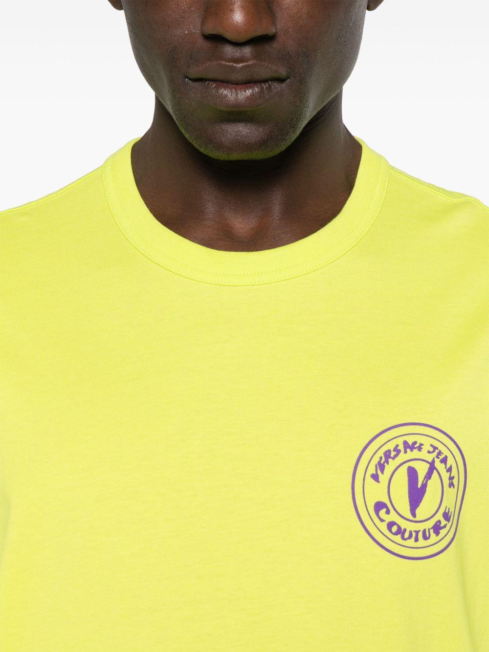 78GAHE07CJ00E 166 VERDE VERSACE JEANS COUTURE