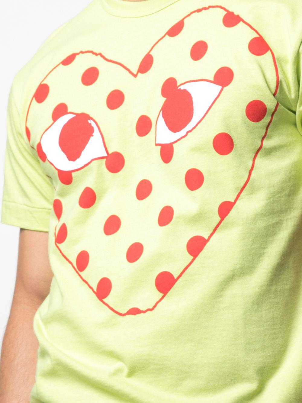 P1T276 2 GREEN COMME DES GARCONS PLAY