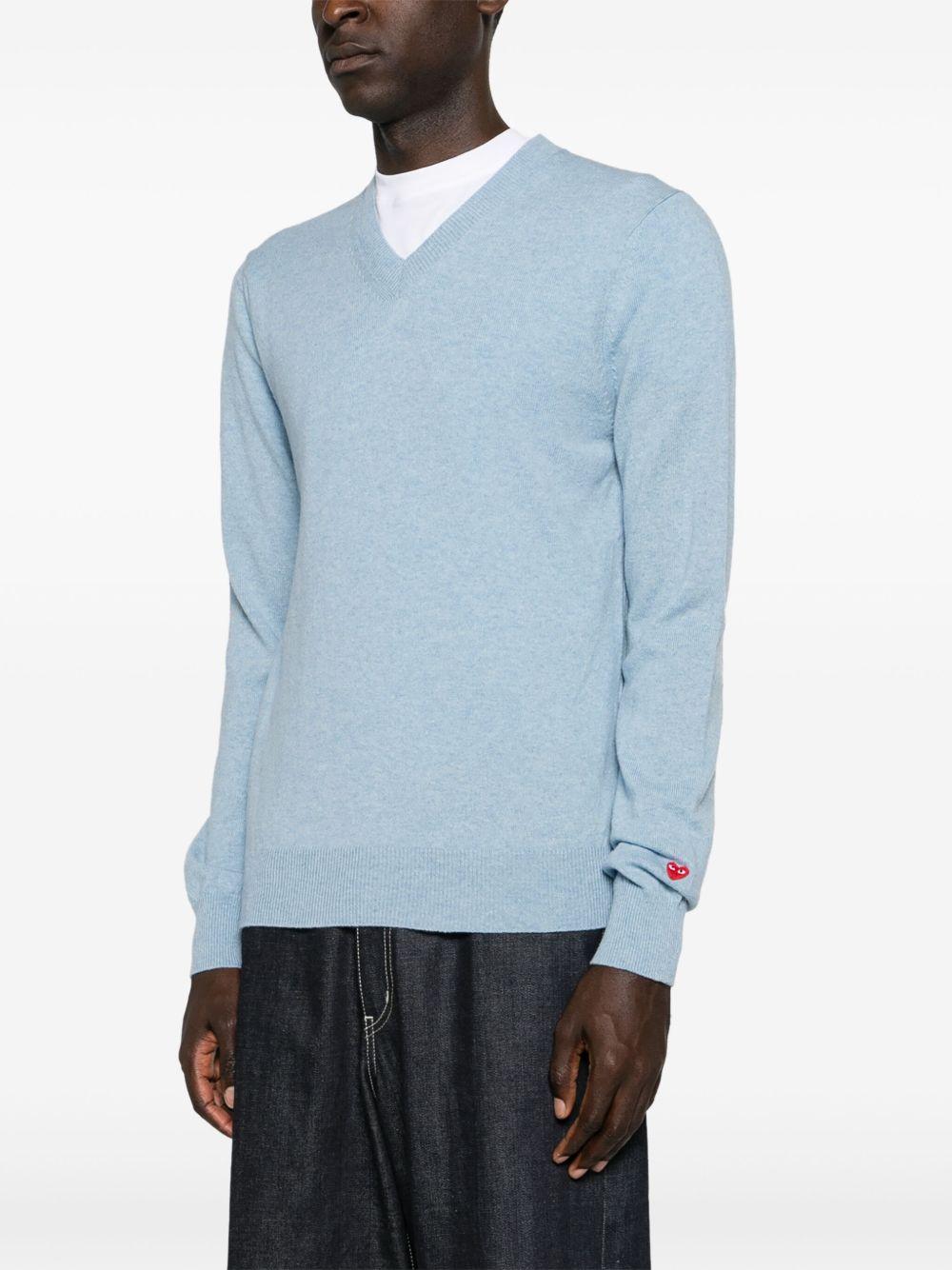 P1N090 2 LIGHT BLUE COMME DES GARCONS PLAY
