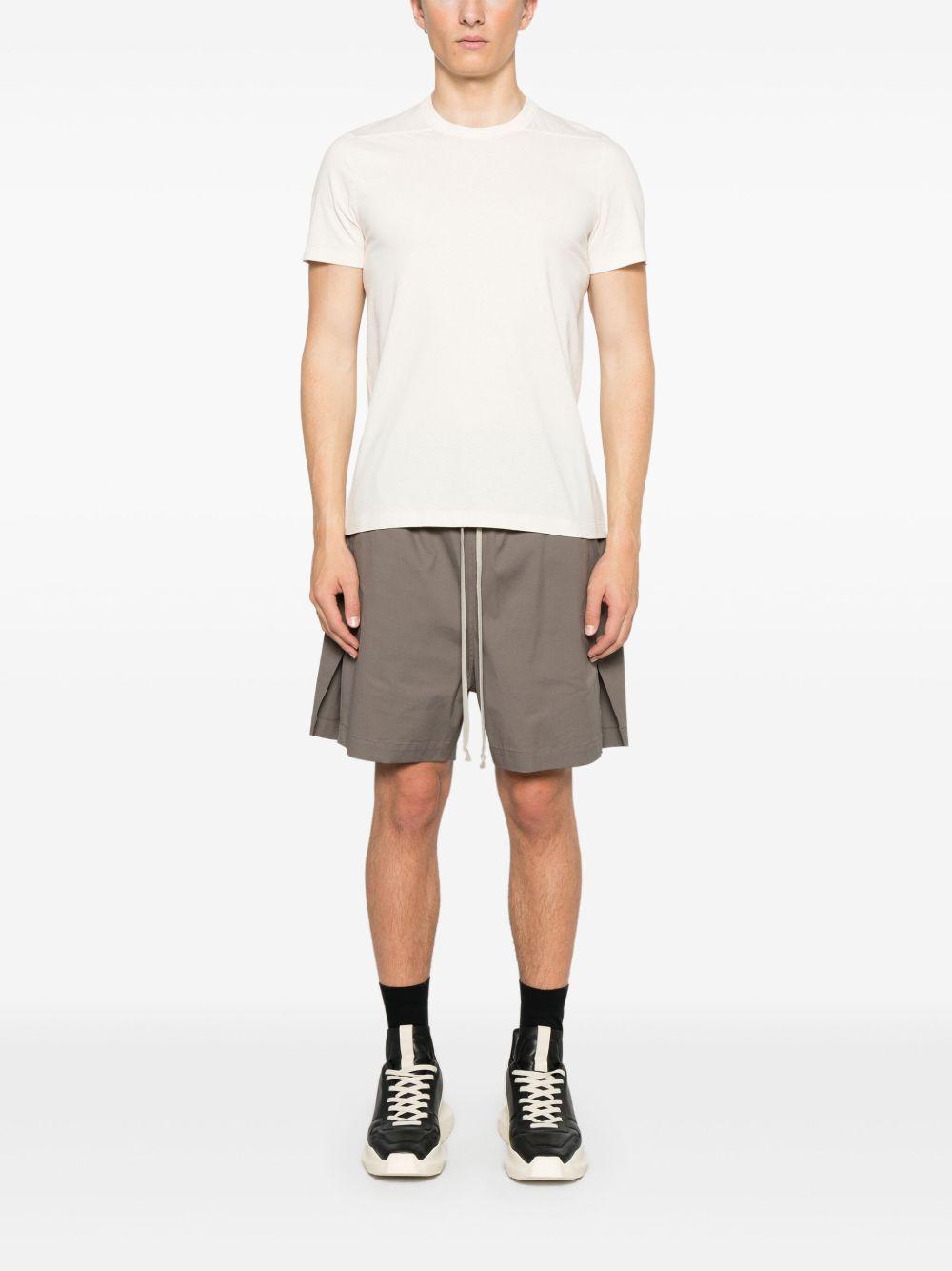 Short Level T-shirt RU01E5265JNC 21 NATURAL RICK OWENS