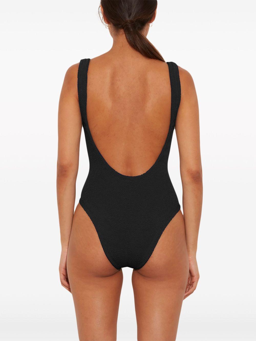 Square Neck Swim SQUARECR BLACK HUNZA G
