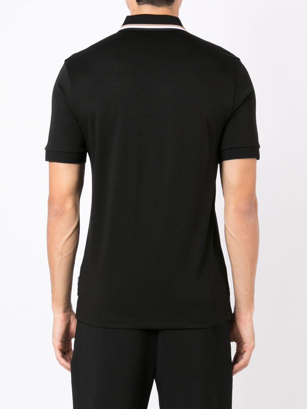 Polo Slim Fit 50469360 001 BLACK BOSS