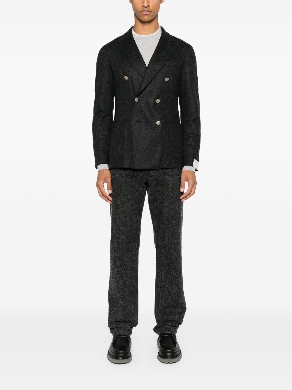 Blazer doppiopetto L70GIAA02JAC24018 22N NERO ELEVENTY