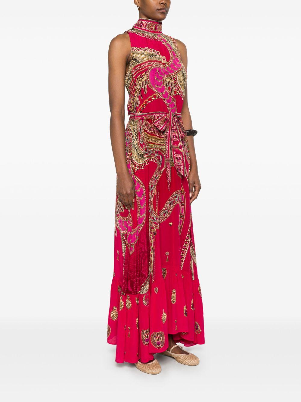 Kissed By A Cobra maxi dress 00034435 KISSED BY A COBRA CAMILLA