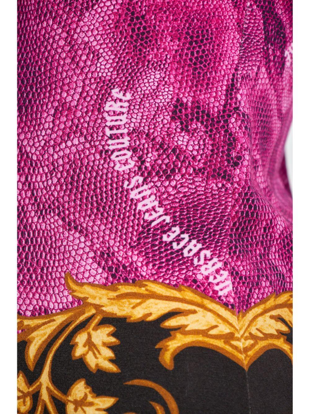 77HAH6P8JS425 R09 GOLD RASPBERRY VERSACE JEANS COUTURE