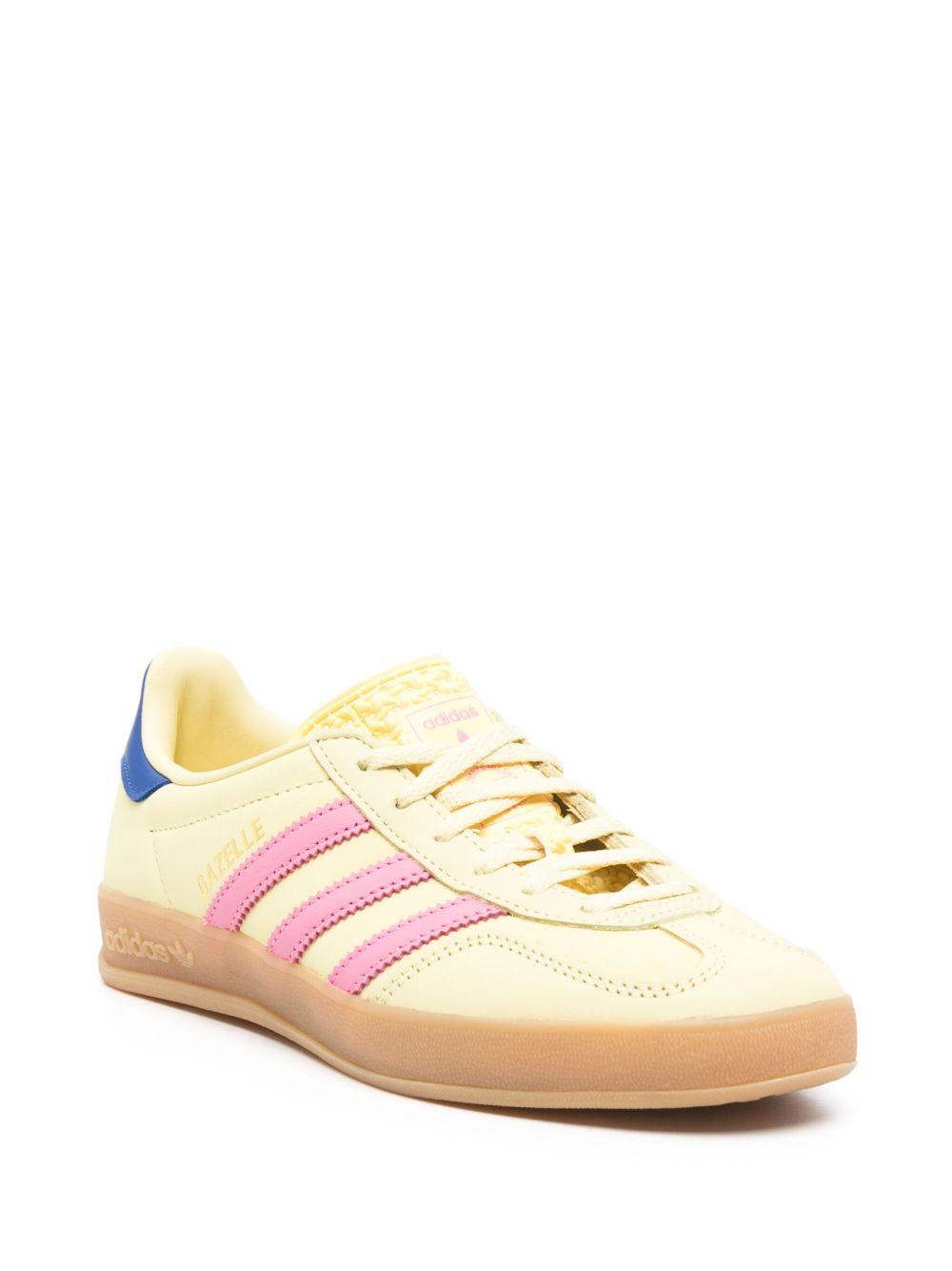 Gazzelle Indoor Sneakers JI2719 YELLOW ADIDAS ORIGINALS