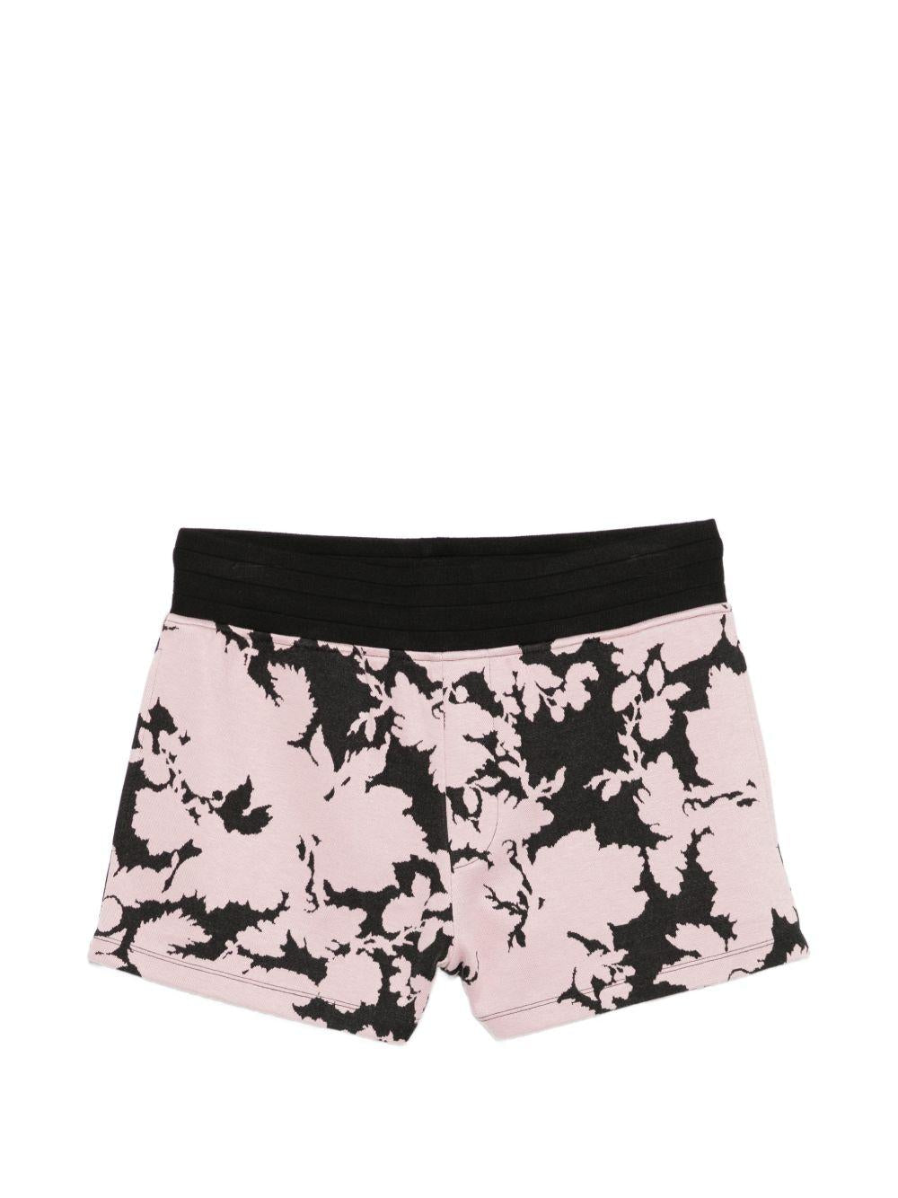 Ribbed jacquard shorts HEGGBIS3041 301 OLD ROSE DRIES VAN NOTEN