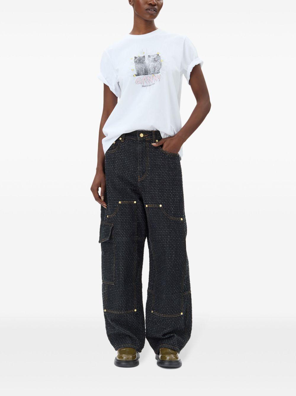 T4060 151 BRIGHT WHITE GANNI