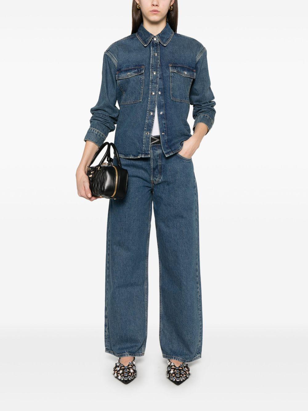 Manon Jean - Sea Blue A0610617 WHD47 BLUE ANINE BING