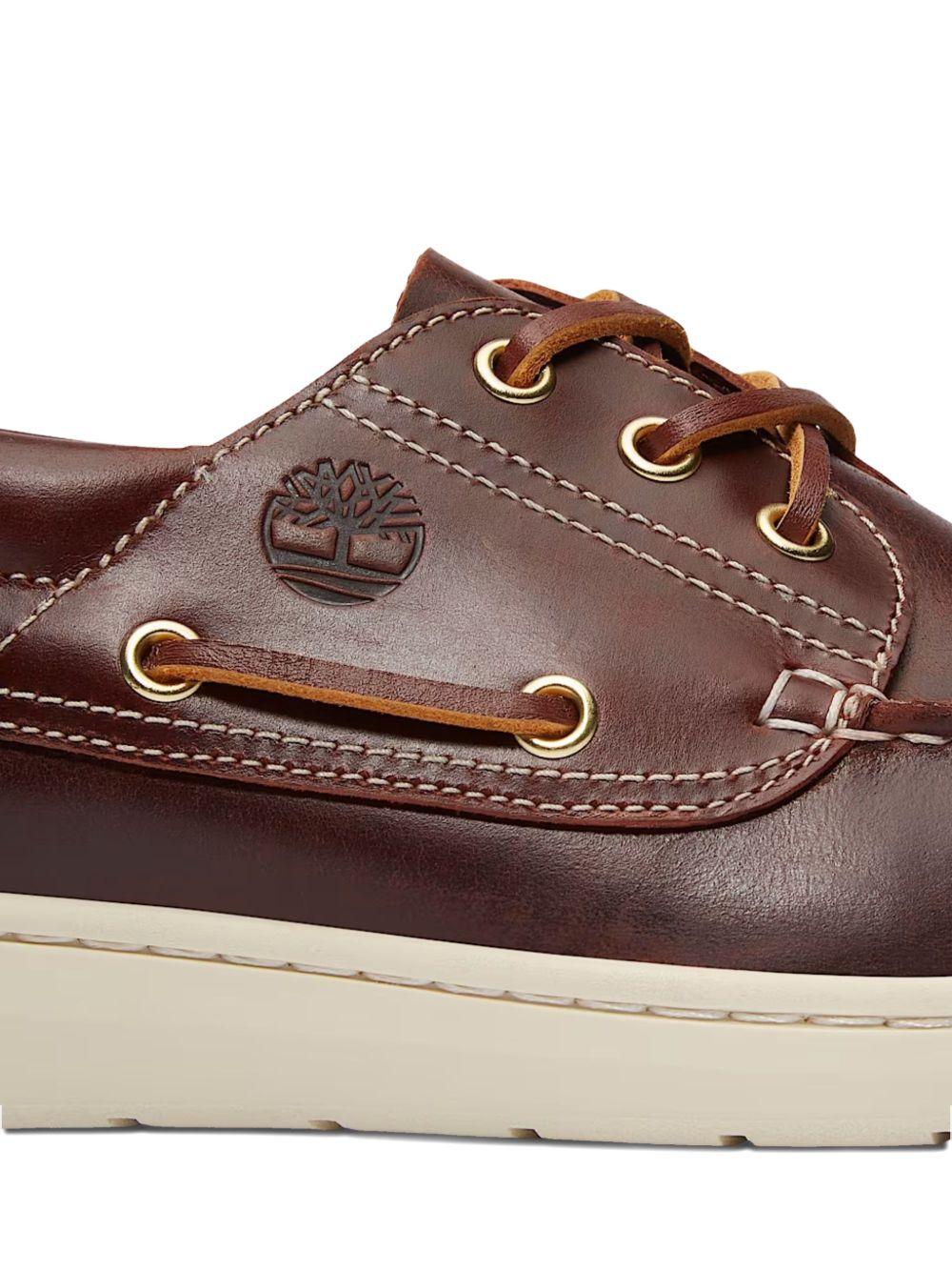 Scarpa da Barca Authentic 3-Eye Lug Handsewn TB0A6CXMEIW1 EIW1 BUDGUNDY TIMBERLAND