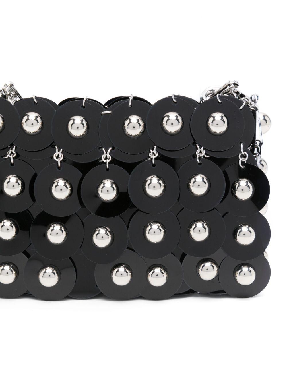 25PSS0137PLX154 M004 BLACK SILVER RABANNE