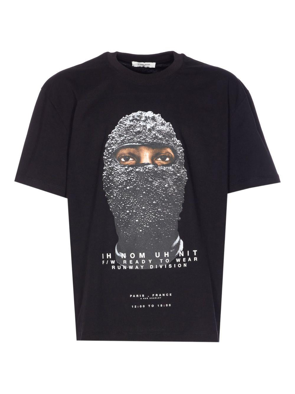 Black Mask T-Shirt NUW25265 009 BLACK IH NOM UH NIT