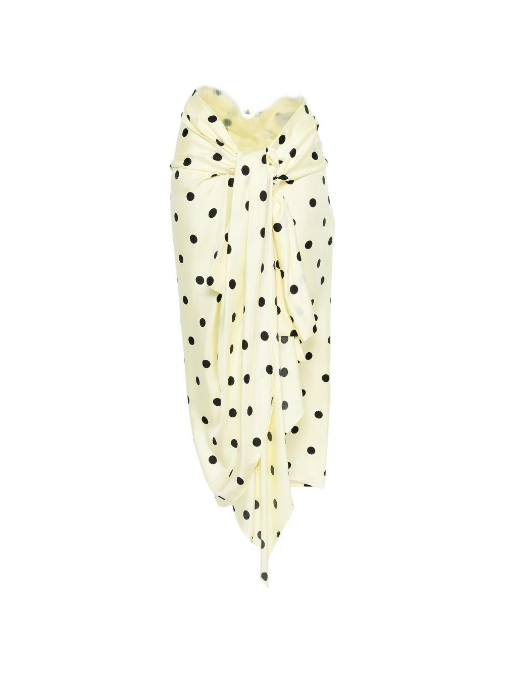 Gonna In Twill Pura Seta SPXGENTILE 002 LIMONE SPORTMAX