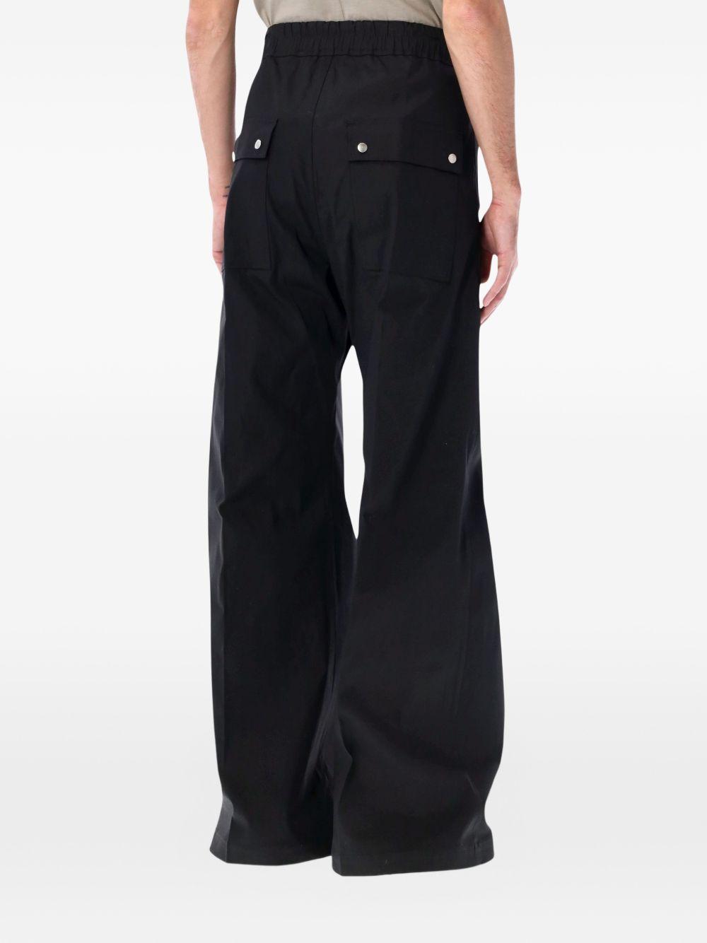 Wide Bela Pants RU01F2366TE 09 BLACK RICK OWENS