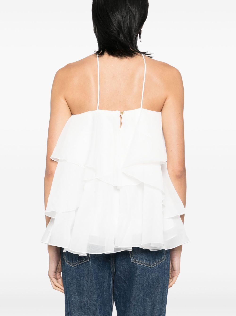 Pandorea Layered Top 25RE1066 IVORY AJE