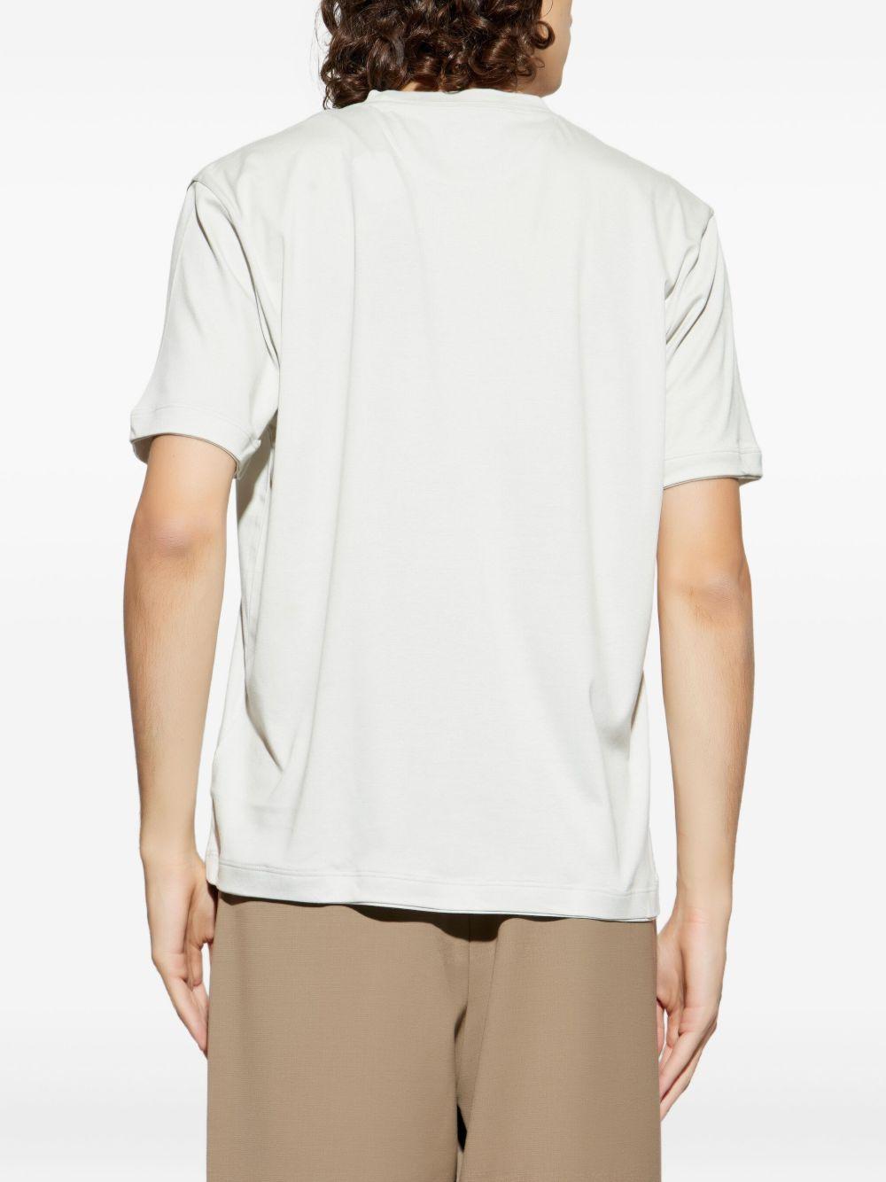 T-Shirt In Modal X75TSHK19TES0K035 02 SABBIA ELEVENTY