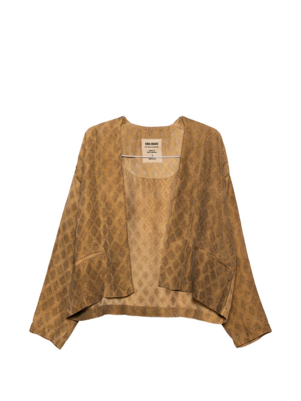 Klarke Jacket UP6011 UW240 MUSTARD UMA WANG