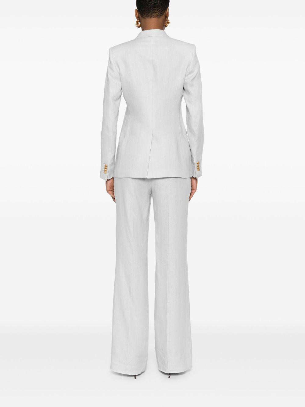 Abito doppiopetto in lino<BR/><BR/> T-PARIGI10BAD340021 EP913 TAGLIATORE