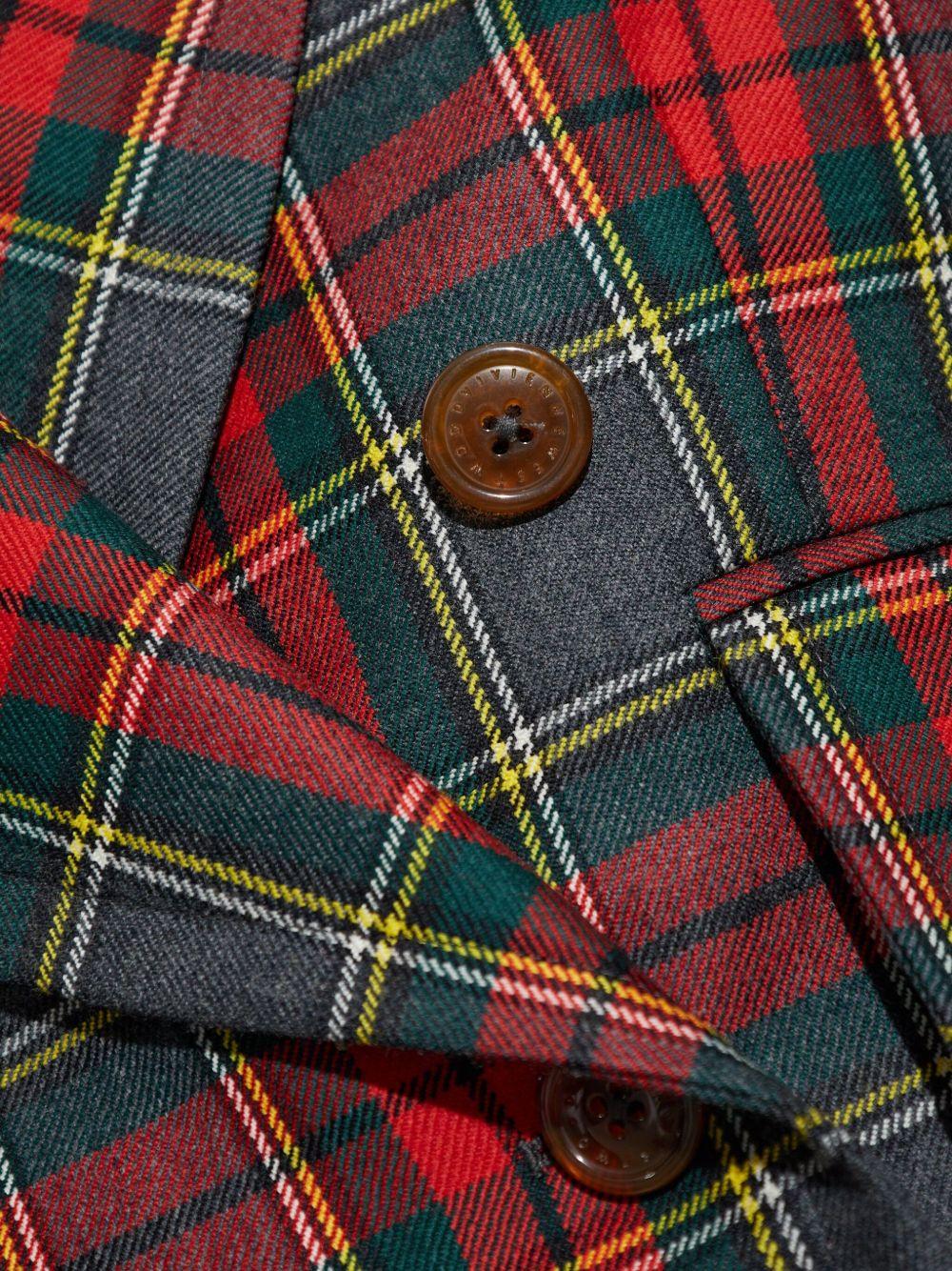 1401007OW0176 H203 RED GREEN VIVIENNE WESTWOOD