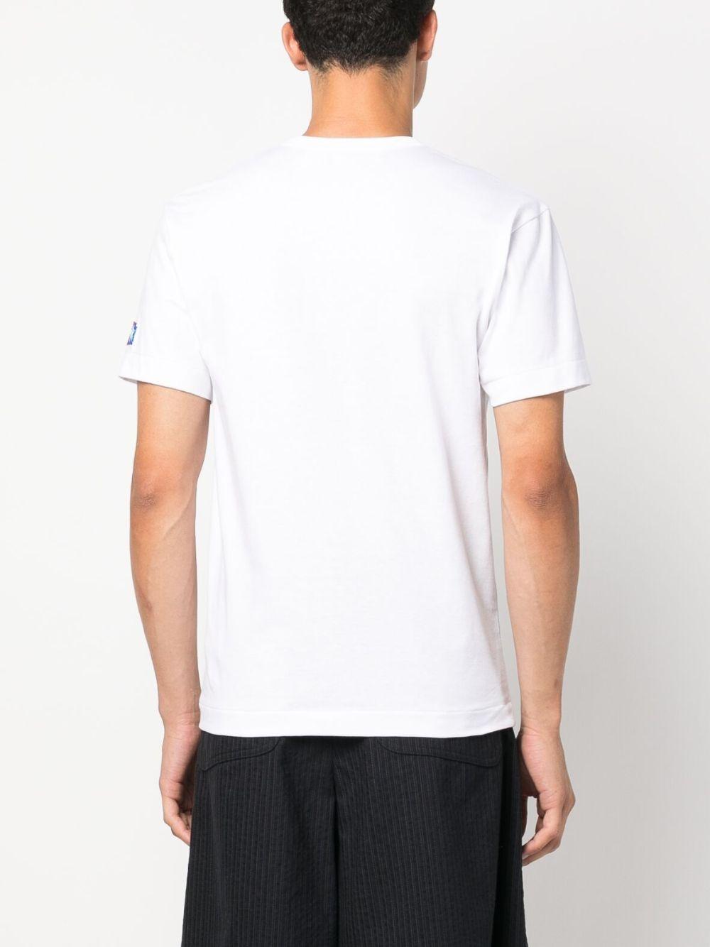 P1T328 WHITE COMME DES GARCONS PLAY