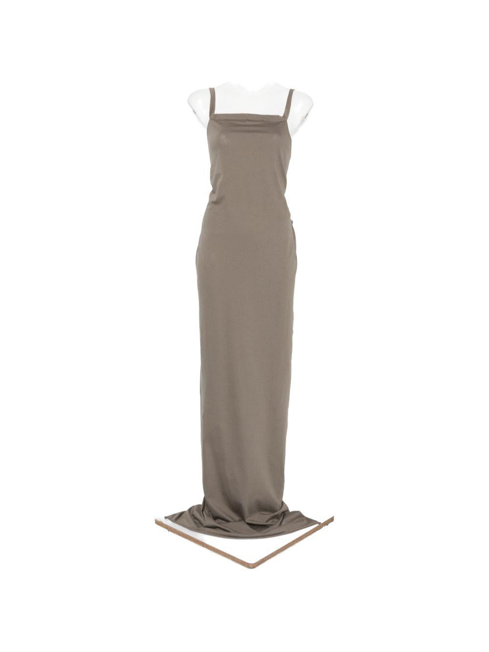 Temple Gown RP01F6502JA 34 DUST RICK OWENS