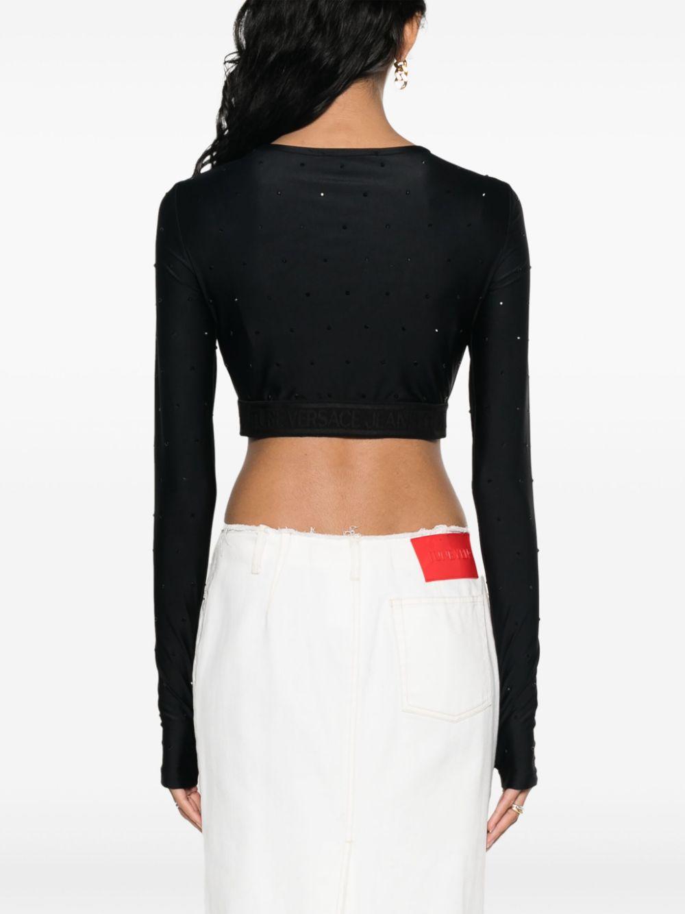 76HAHE05CJXXE 899 BLACK VERSACE JEANS COUTURE