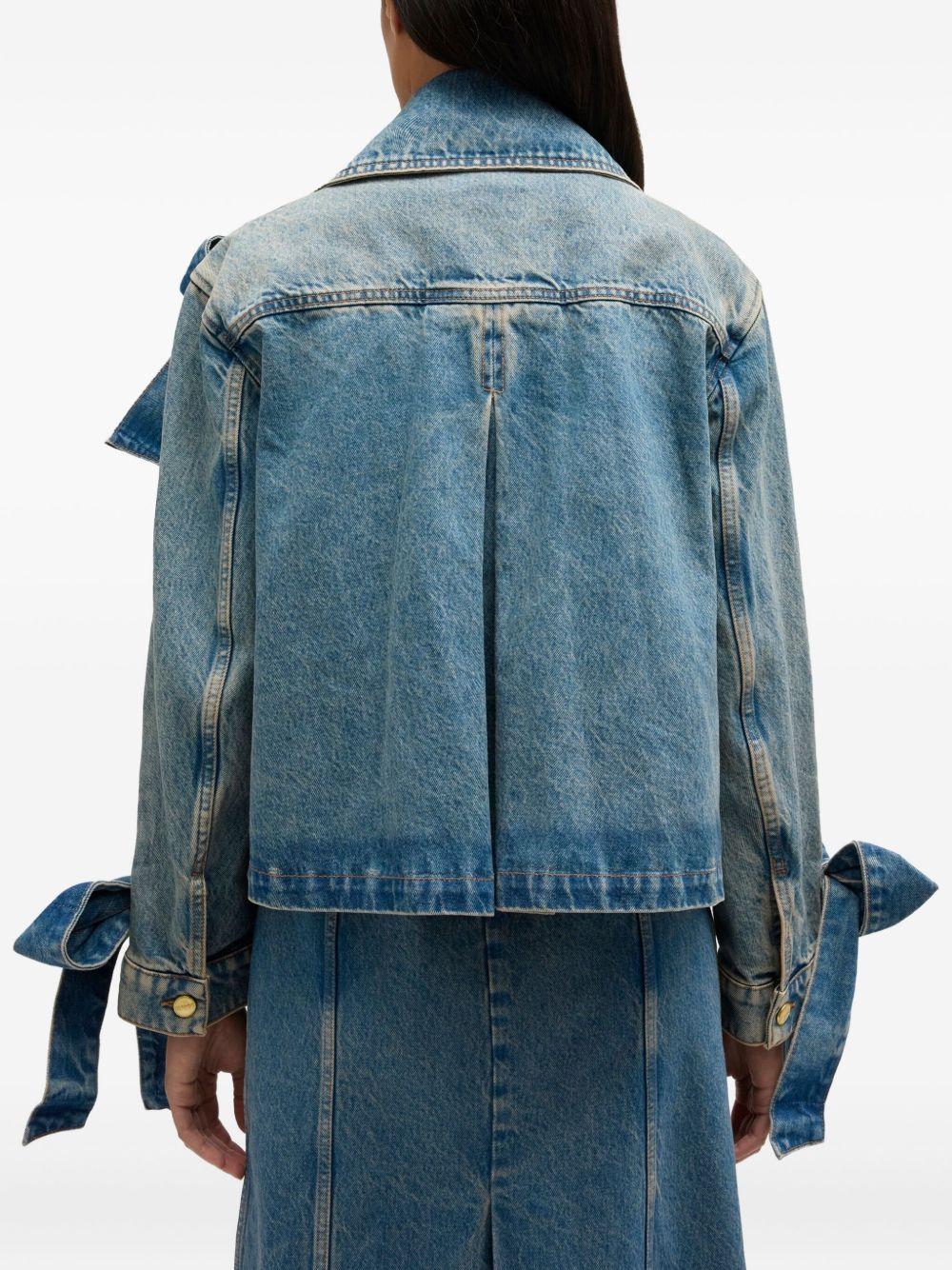 Light Rigid Denim Jacket A1010057 567 MID BLUE VINTAGE GANNI