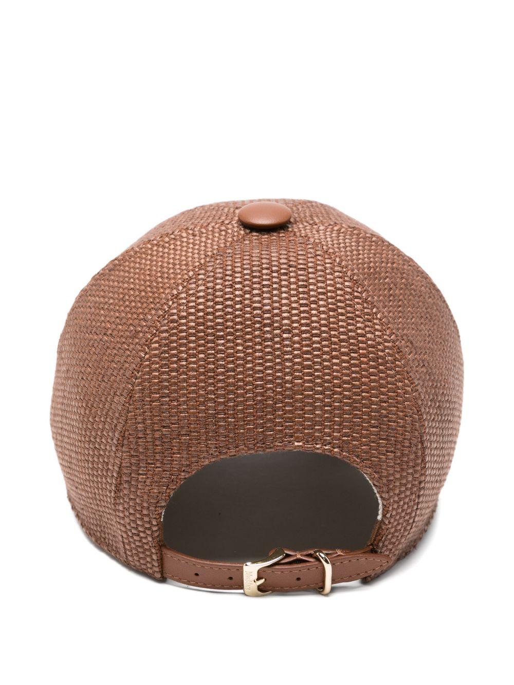Cappello In Stuoia Di Rafia MXACIRCENSE 007 BROWN MAX MARA