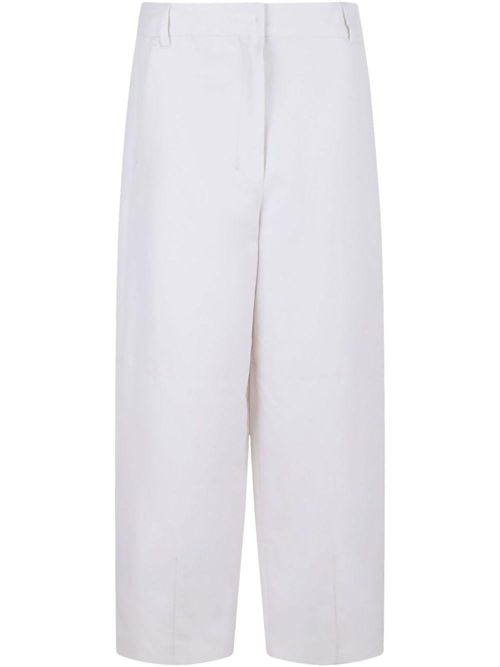 Jack 7/8 trousers JACKMM10437 001 ECRU S MAX MARA