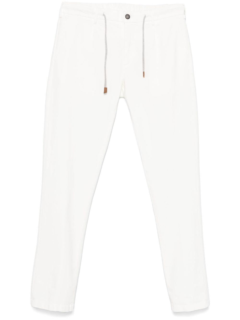 Pantalone jogger X75PANB21TET0K005 01 BIANCO ELEVENTY