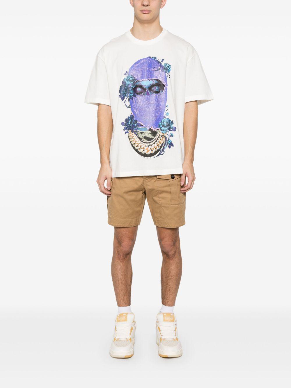 Rose Mask T-shirt NUS25269 081 OFF WHITE IH NOM UH NIT