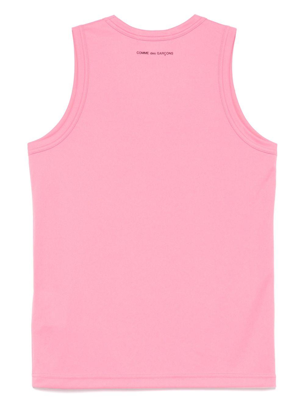 Pink Tank Top GOT006S25 3 PINK BLACK COMME DES GARCONS