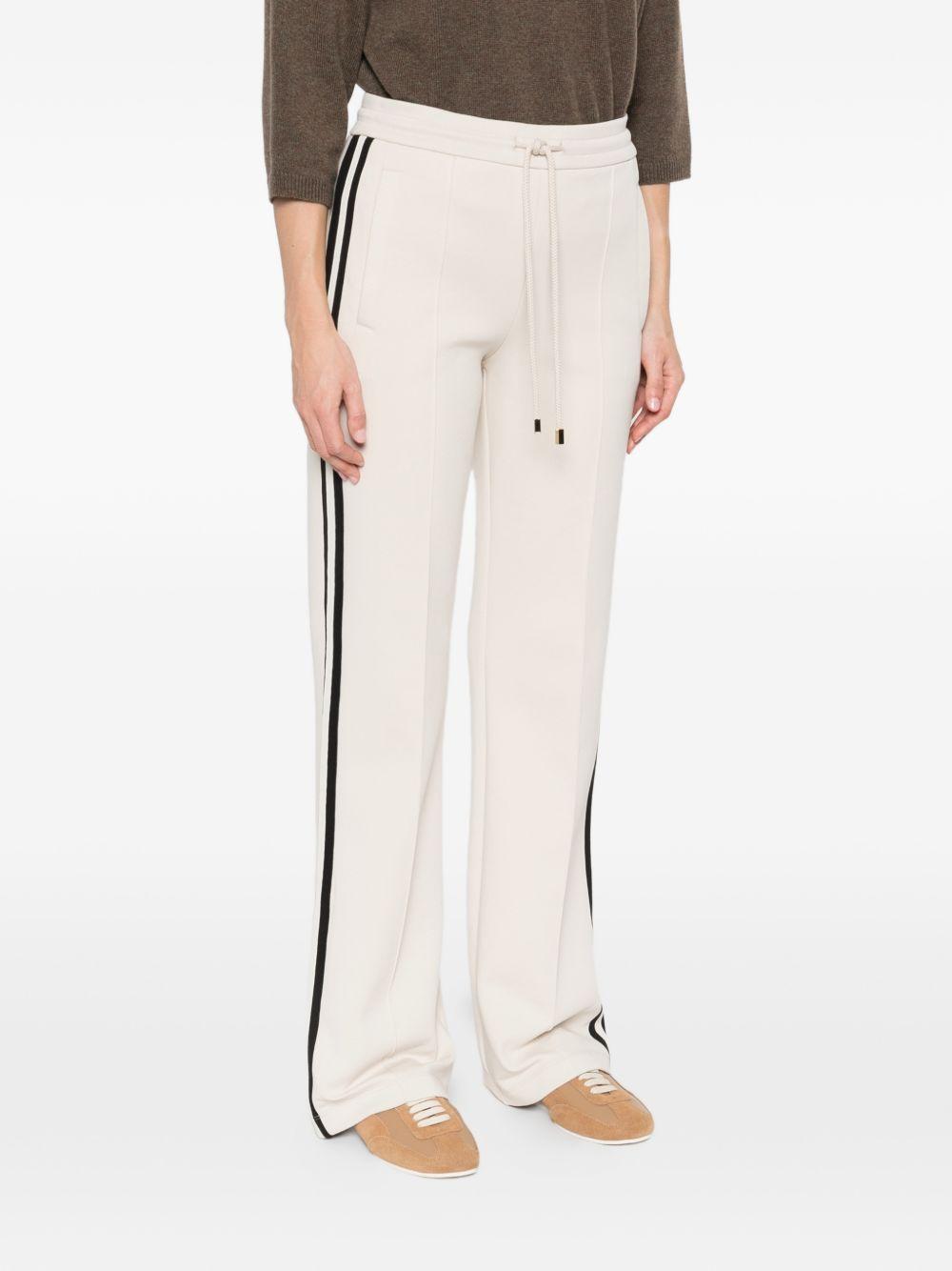 Pantaloni in scuba SMMVENTO 001 ECRU S MAX MARA