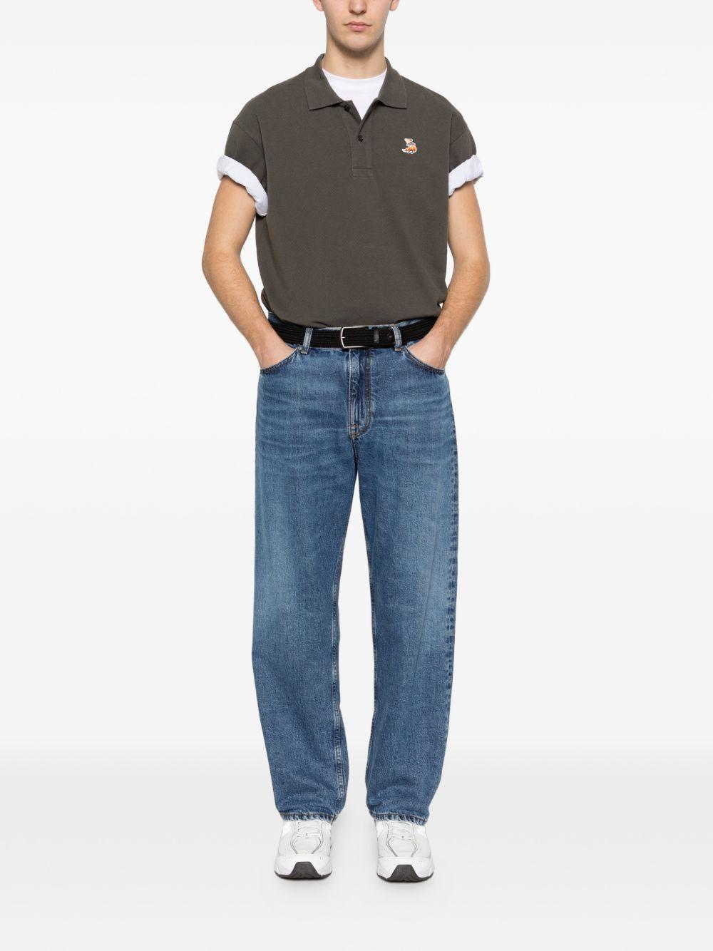 DREAMING FOX COMFORT - Polo QM00201KP0001 0453 BELUGA MAISON KITSUNE