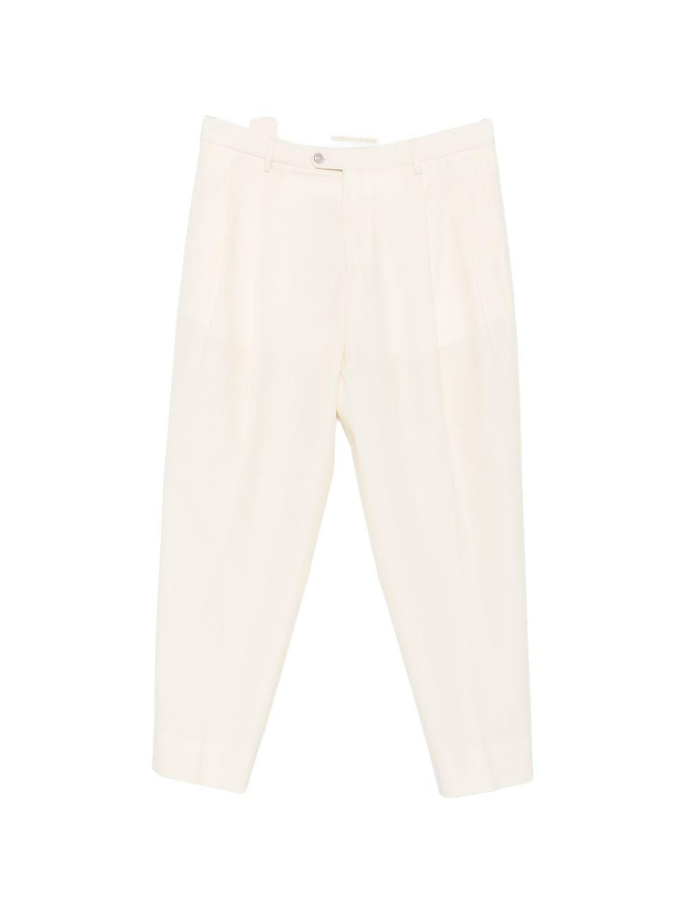 Pantaloni Arnos con pieghe ARNOS300126 00120 LATTE BRIGLIA 1949